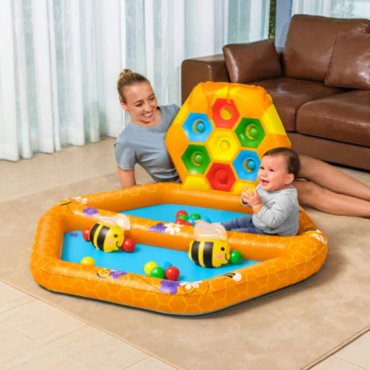PIA COPELLO STORE - Piscina para Bebés con Pelotitas Lil Beehive