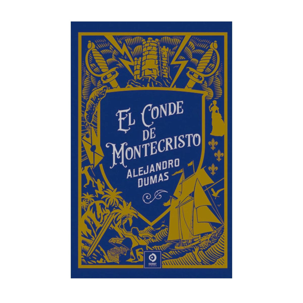 GENERICO - El conde de Montecristo - Alejandro Dumas Tapa dura