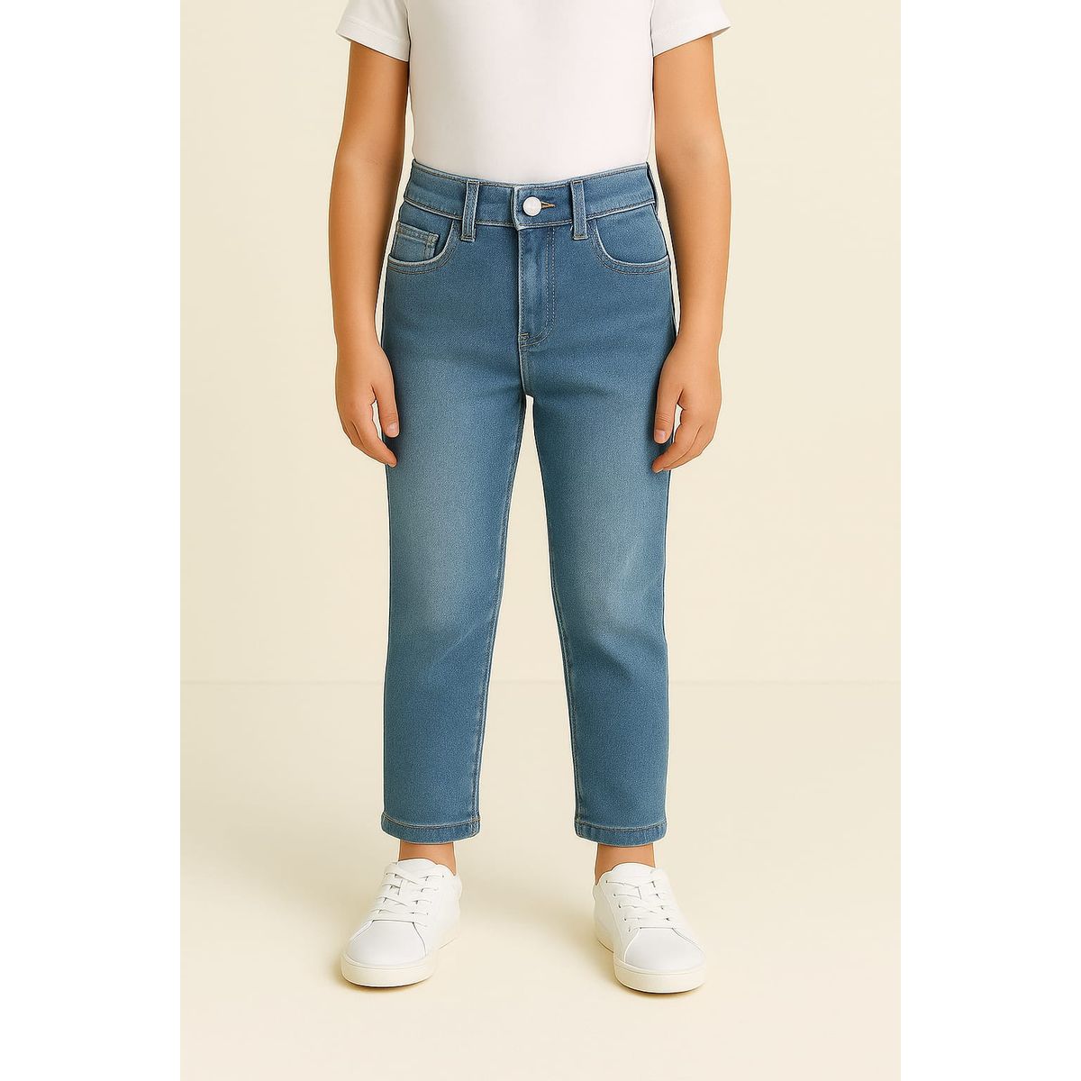 GENERICO - Pantalon Jean niña oscuro