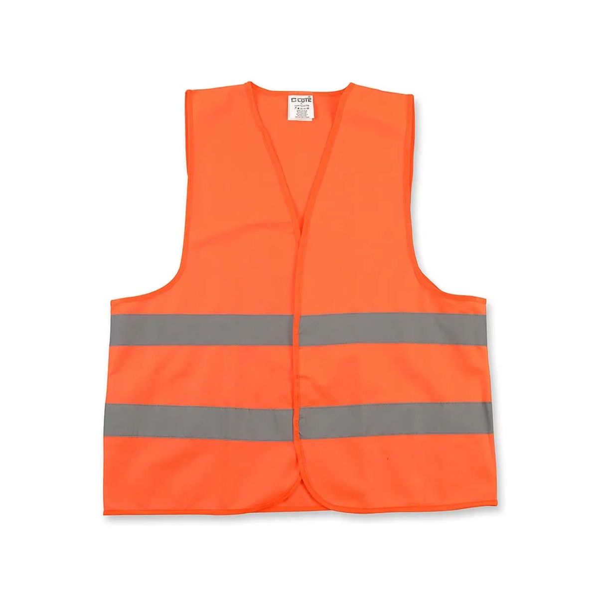 CLUTE - Chaleco reflectivo Ligero Naranja 2 bandas Talla Extra Large