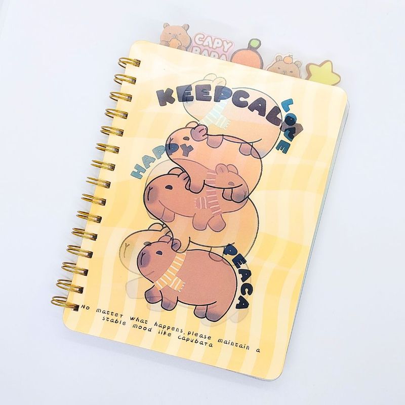 GENERICO - Agenda Cuaderno capibara anillado