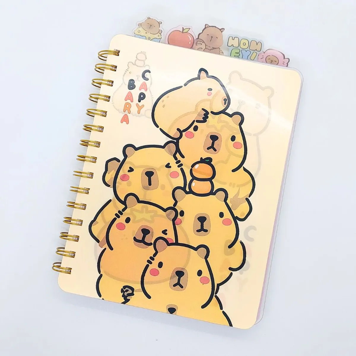 GENERICO - Agenda Cuaderno capibara anillado