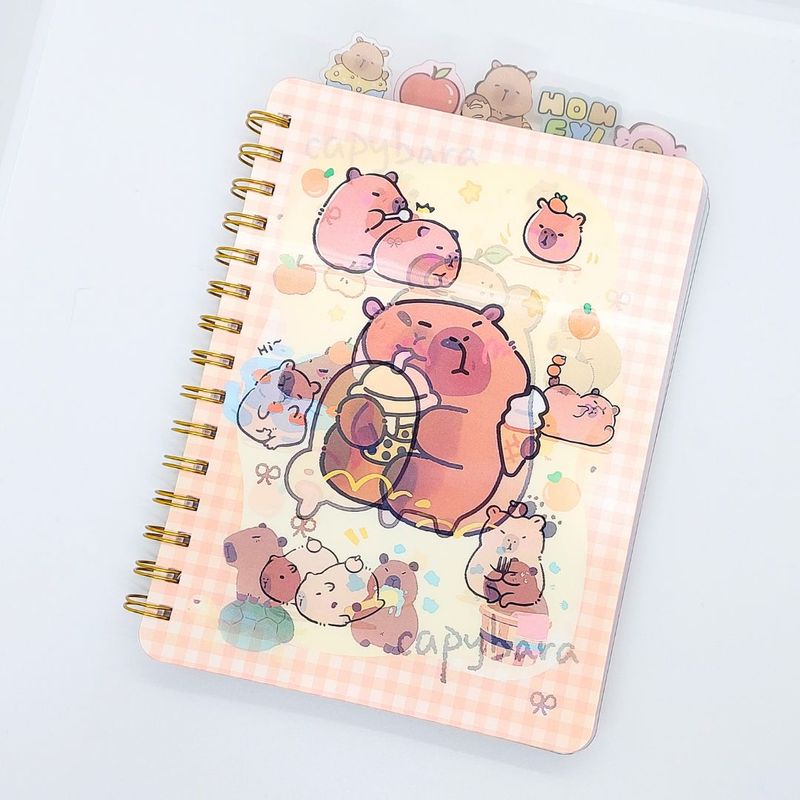 GENERICO - Agenda Cuaderno capibara anillado