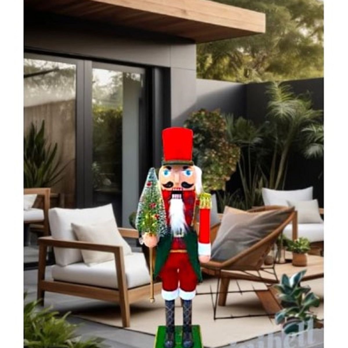 GENERICO - CASCANUEZ DE SOLDADO 80 CM DE  CALIDAD A1