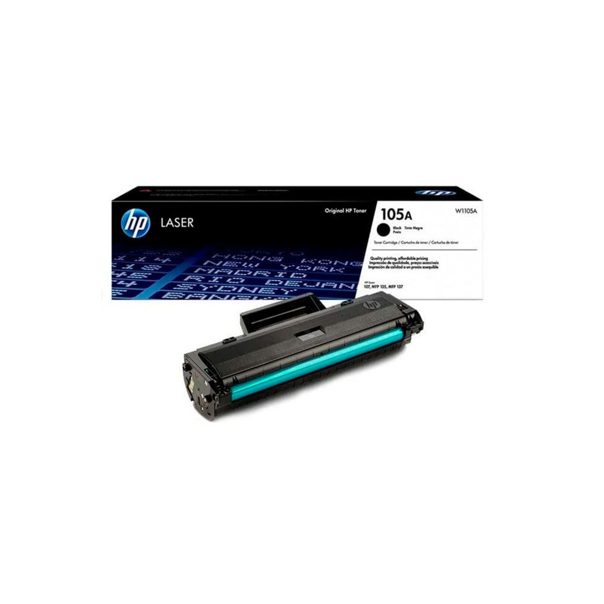HP - TONER HP 105A BLACK (W1105A) LASERJET 107/135/137 1000 PAG