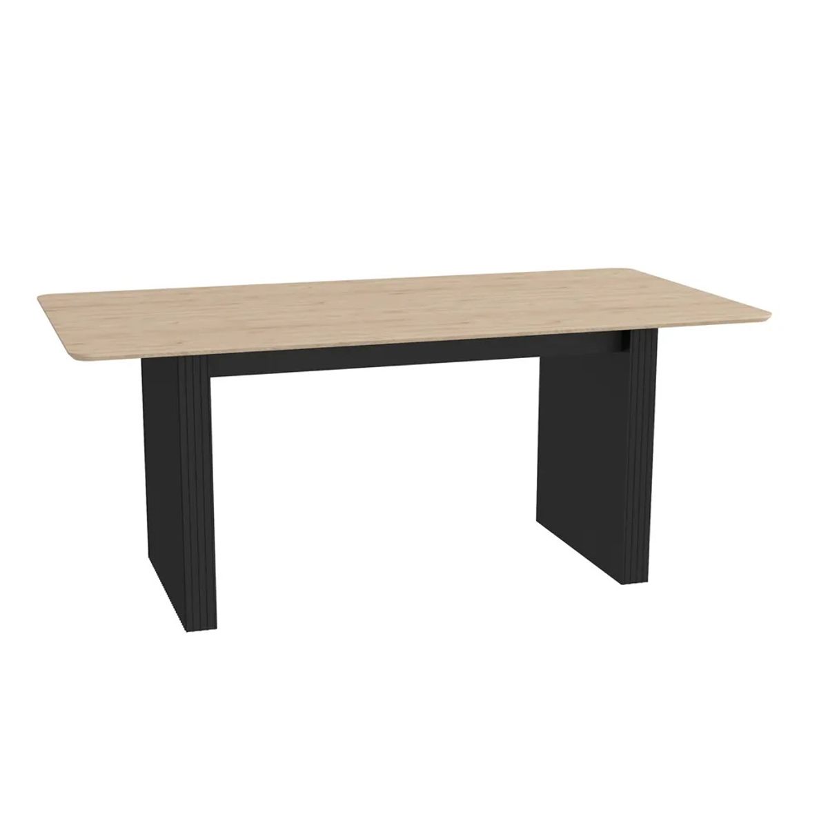 TUGO - Mesa De Comedor Odra Mdf NegroNatural
