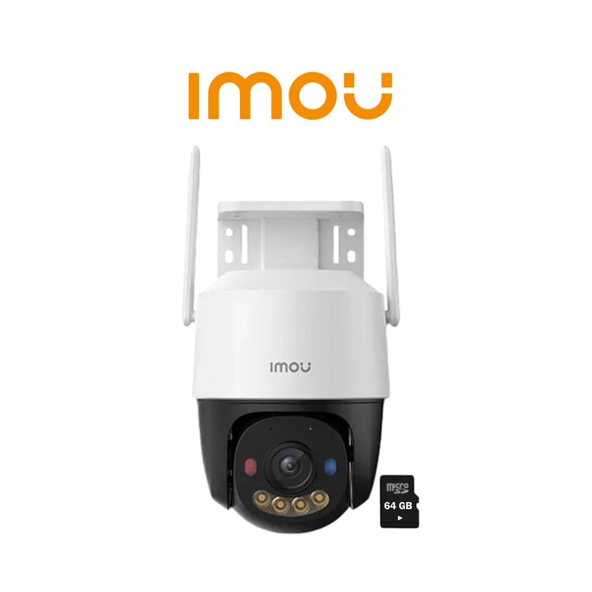 IMOU - Cámara Vigilancia IMOU CRUISER SC 3MP Visión Nocturna Luz alerta 64GB
