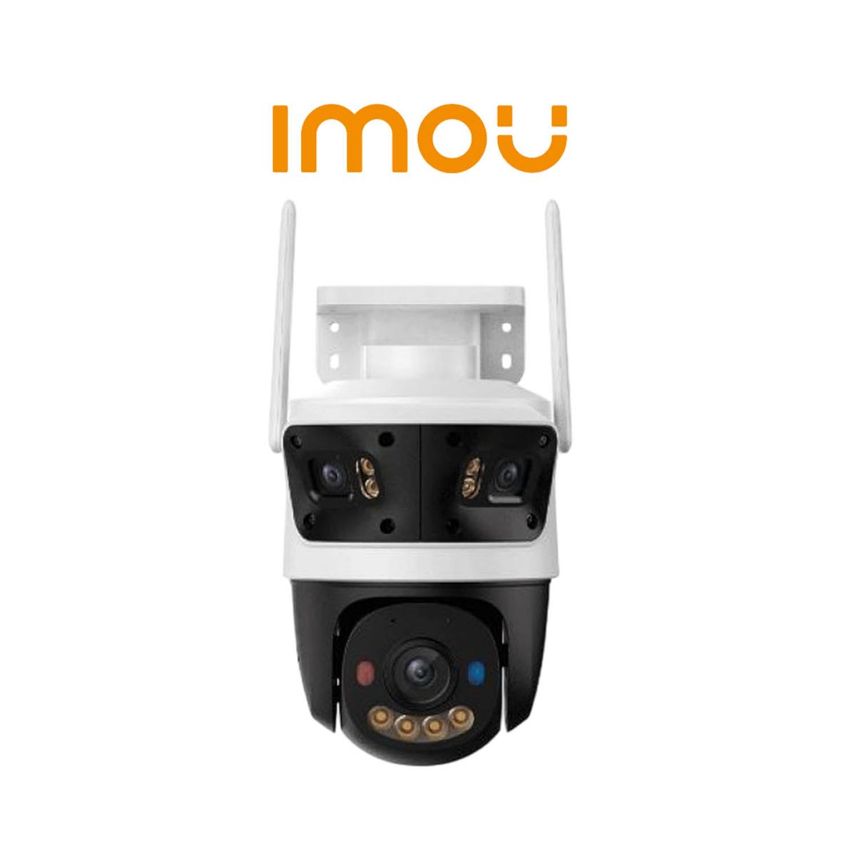 IMOU - Cámara Vigilancia CRUISER TRIPLE Lente 3+3+5 MP Audio 2vías Luz alerta