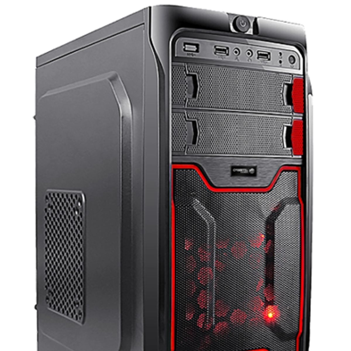 CYBERTEL - Case Gamer HUNTER CBX 3500  PSU 350W 2FAN RAINBOW CYBERTEL