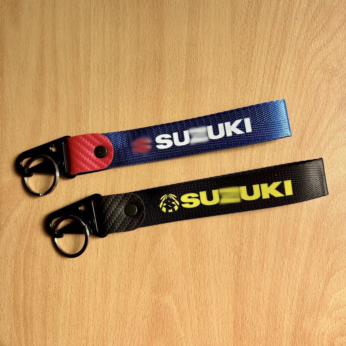 GENERICO - Llavero Suzuki Lanyard Llaveros de Auto Colgante Moto Llaves 2unid