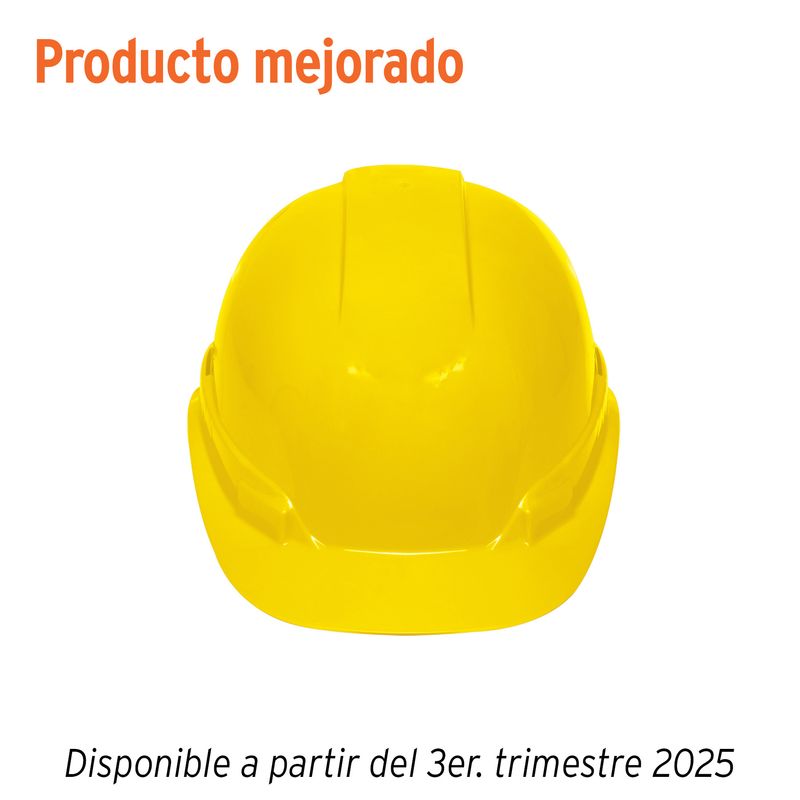 TRUPER - Casco De Seguridad Ajuste Ratchet, C/Amarillo Truper 14294