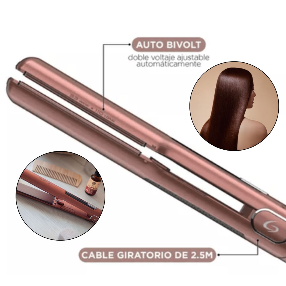 GAMA - Pack Plancha Gama Starlight 5D MARULA + SPRAY