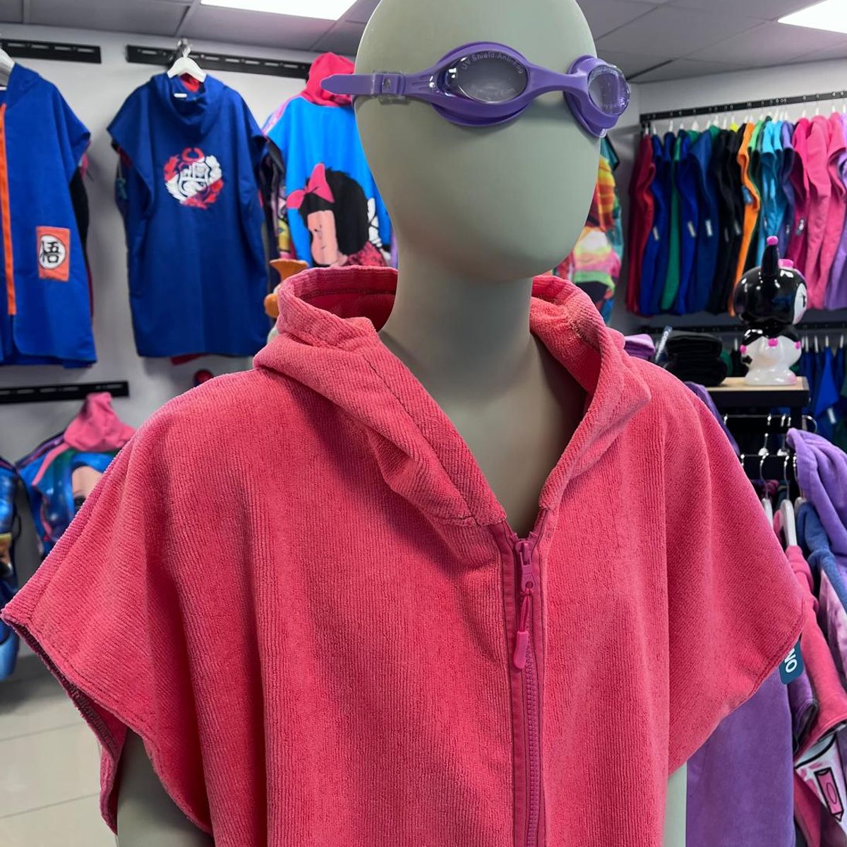 GENERICO - TOALLA CAMBIADOR CORDANO 9 a 11 AÑOS FUCSIA CIERRE TALLA S