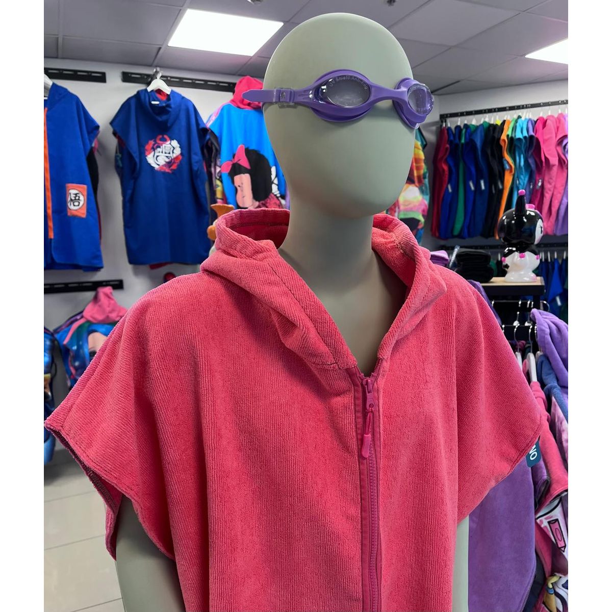 GENERICO - TOALLA CAMBIADOR CORDANO 9 a 11 AÑOS FUCSIA CIERRE TALLA S