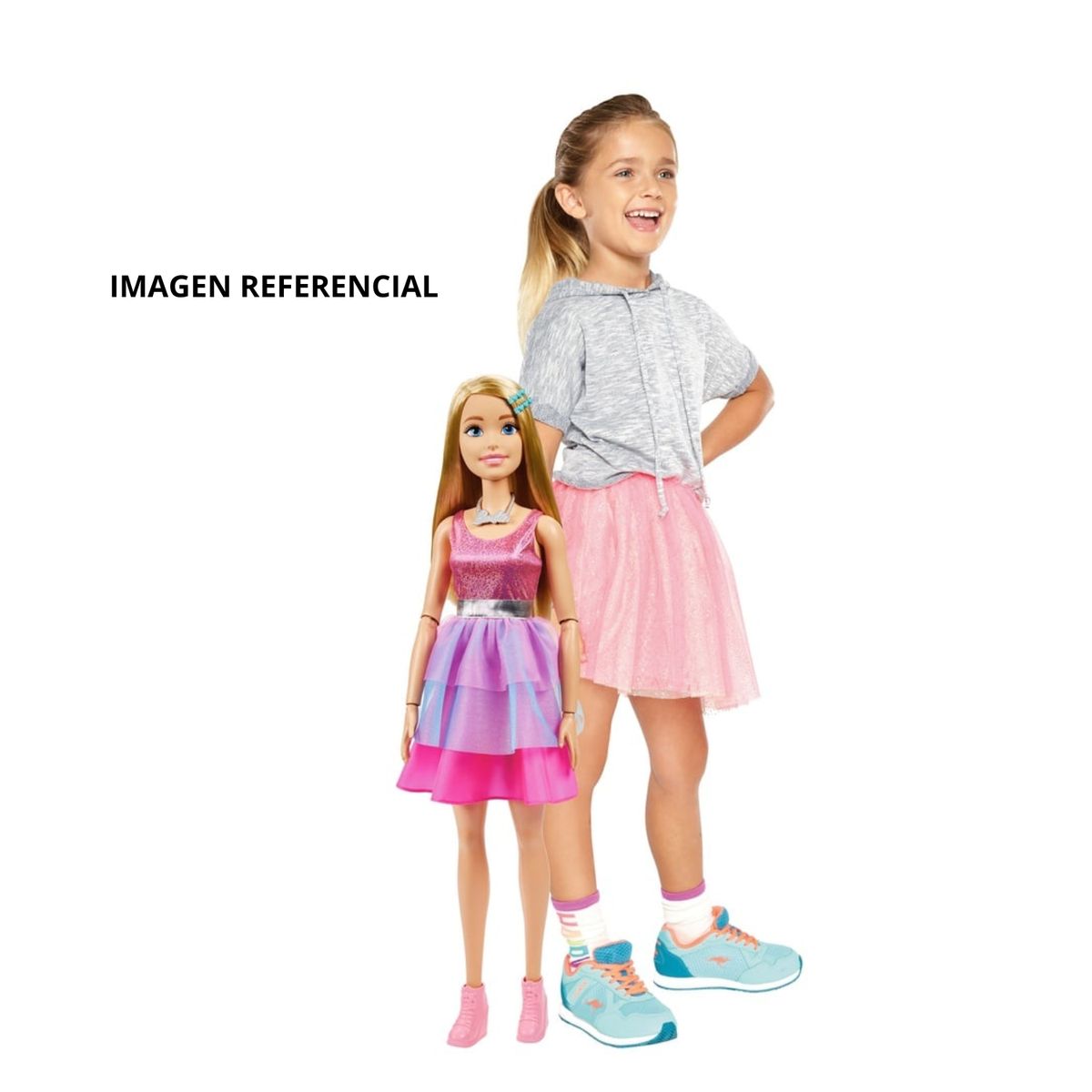 BARBIE - MUÑECA BARBIE DE 71 CM ARTICULABLE Y CON ACCESORIOS