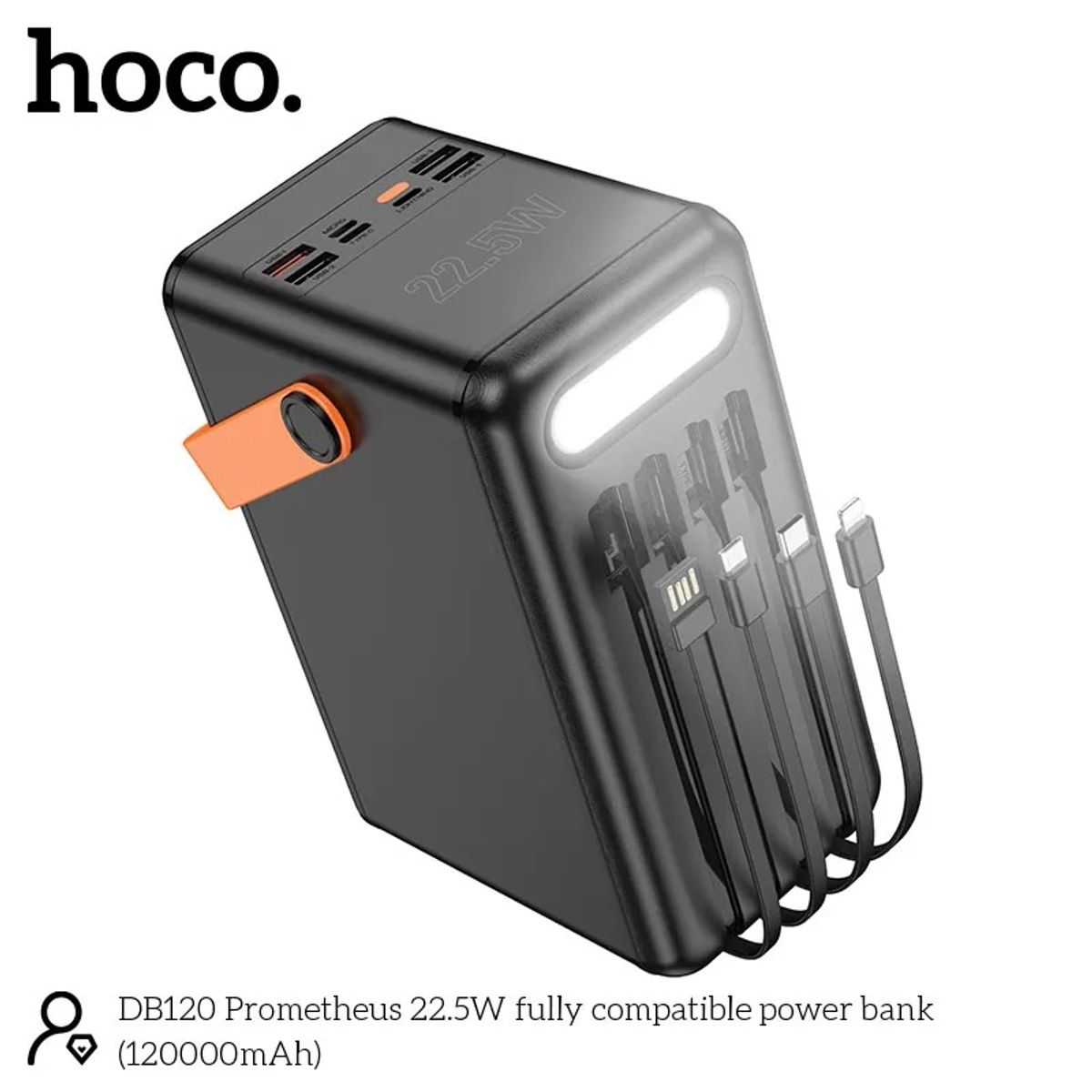 HOCO - POWER BANK 120000mha Carga Rapida 22w Hoco Premiun