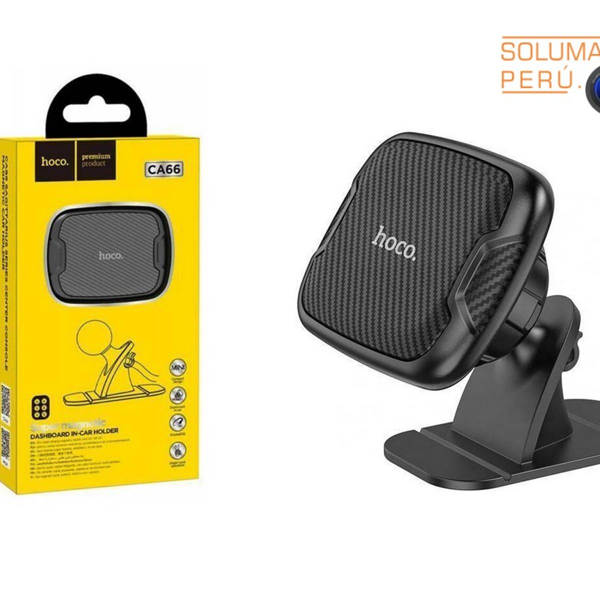 HOCO - Soporte de Telefono Magnetico - De Tablero - Holder Premium