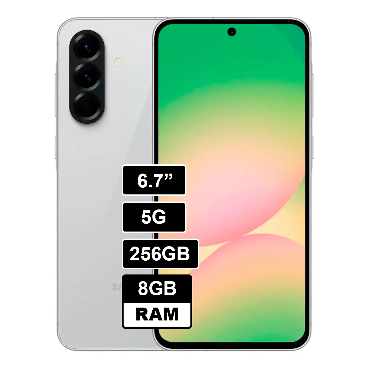 SAMSUNG - Galaxy A56 5G 256GB 8GB RAM Gris Claro