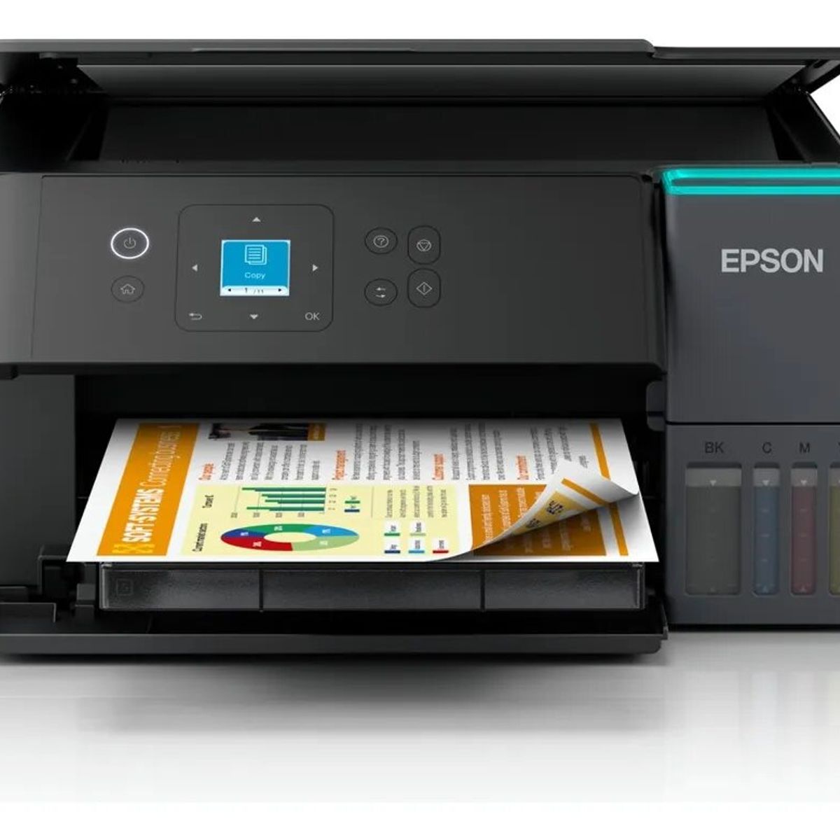 EPSON - Impresora Multifuncional Ecotank L4360 Dúplexwifi Negro