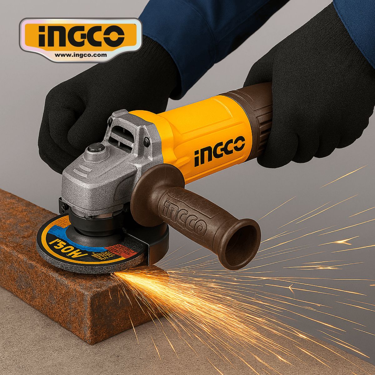 INGCO TOOLS - AMOLADORA ANGULAR DE 750W AG75028