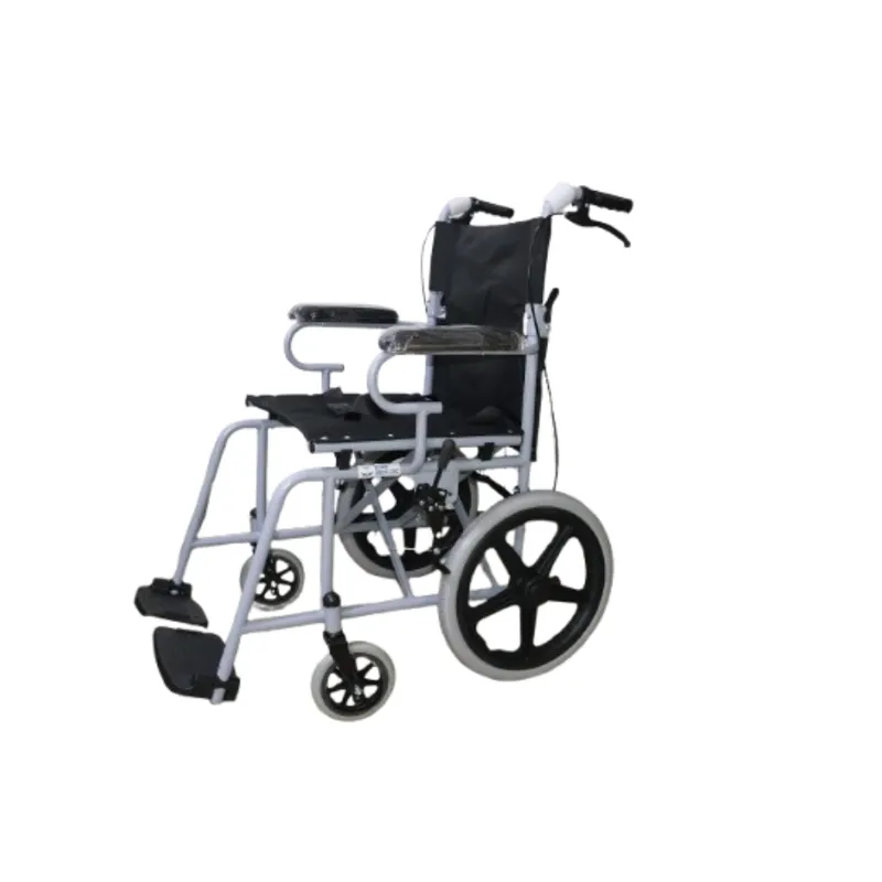 GENERICO - SILLA DE RUEDAS DE TRÁNSITO DE ACERO