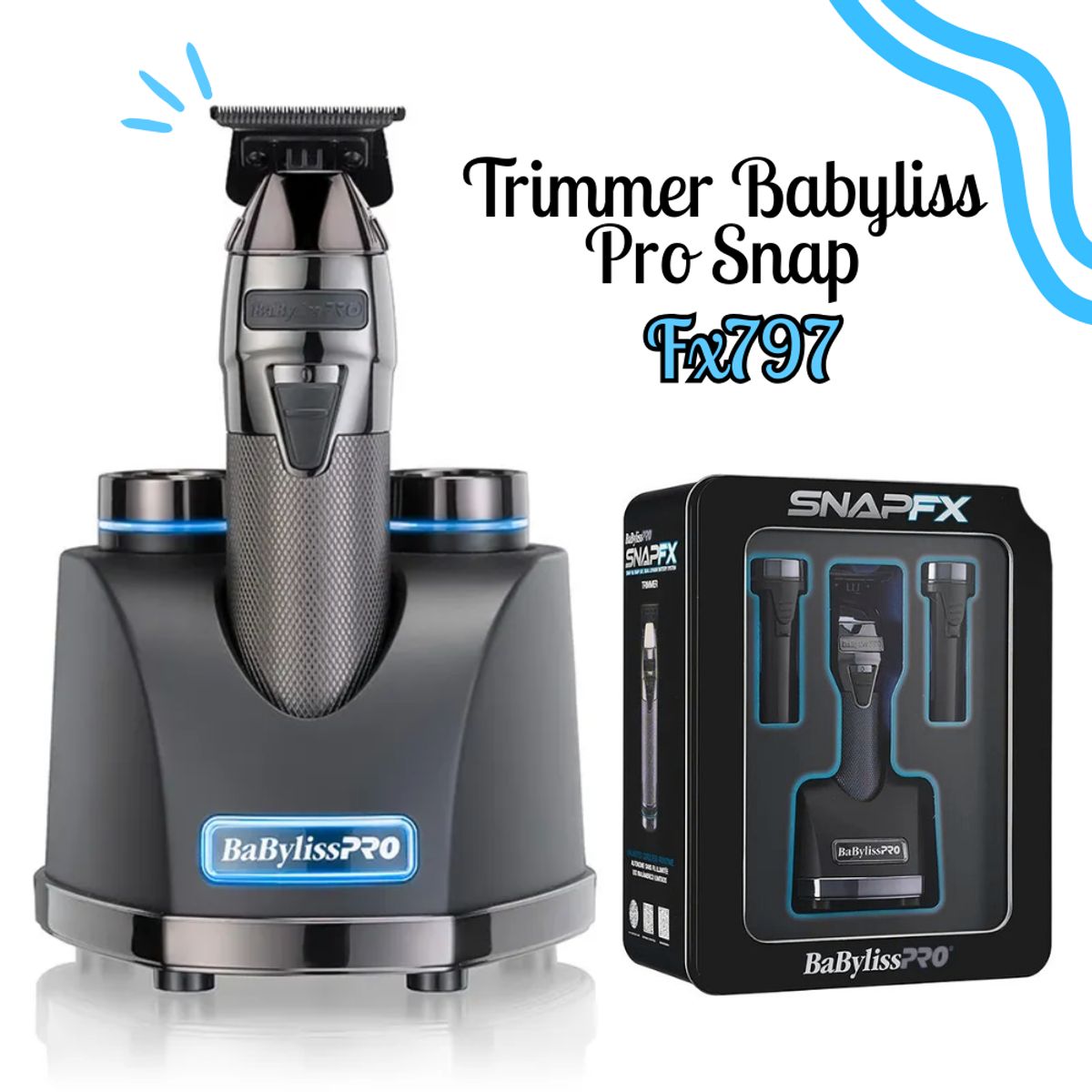 BABYLISS PRO - Trimmer Babyliss Pro Snap - FX797