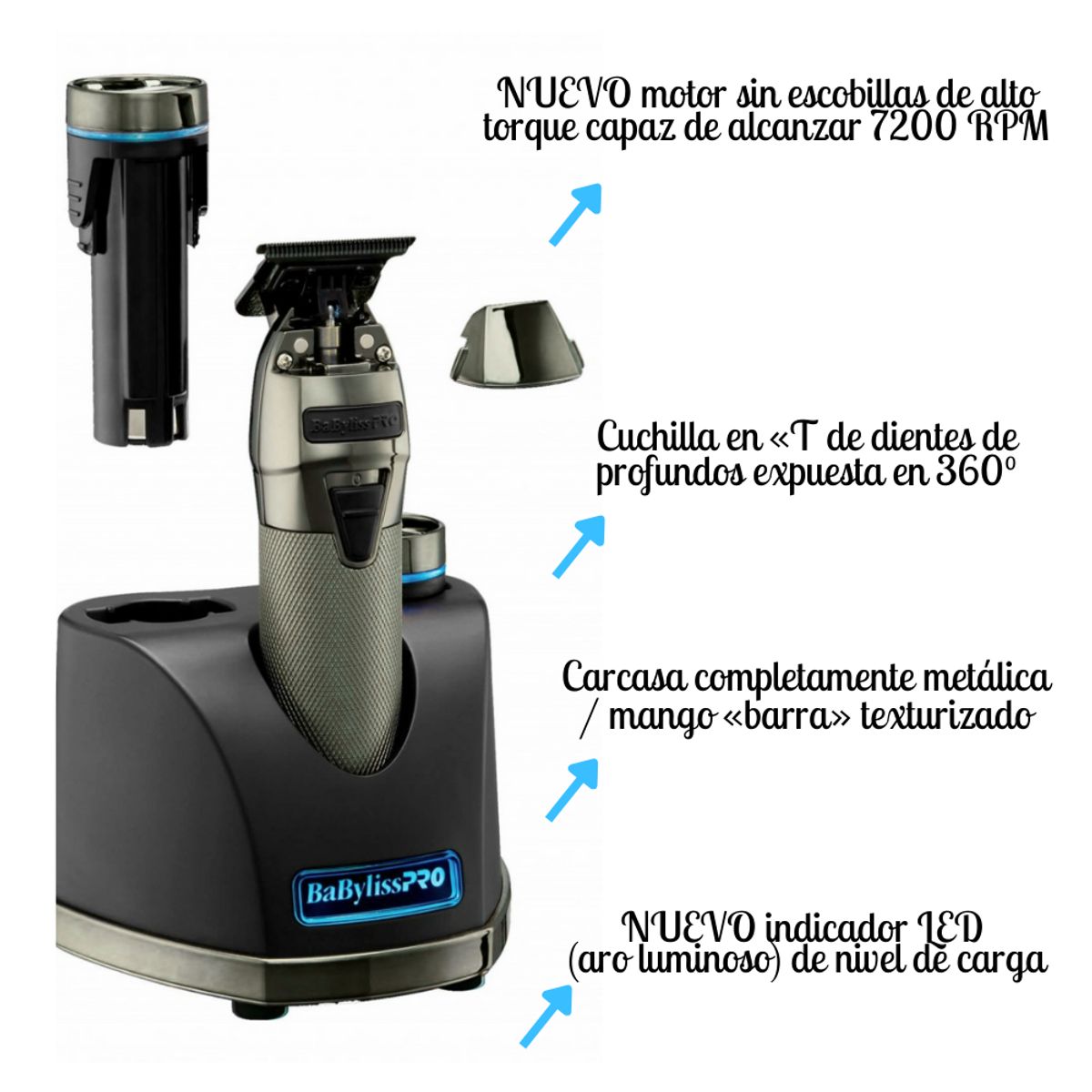 BABYLISS PRO - Trimmer Babyliss Pro Snap - FX797