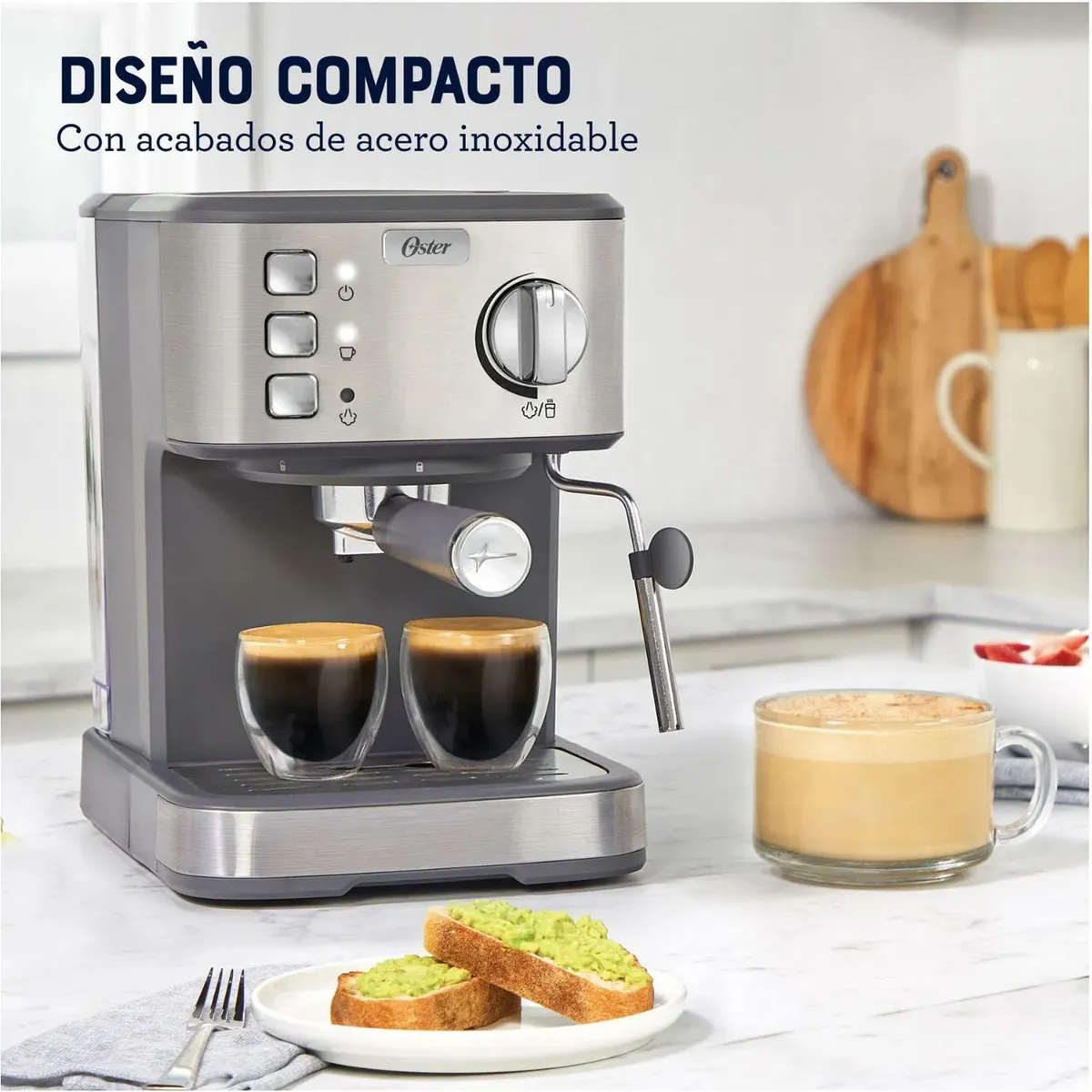 OSTER - Cafetera De Espresso Oster 15 Bares BVSTEM5502