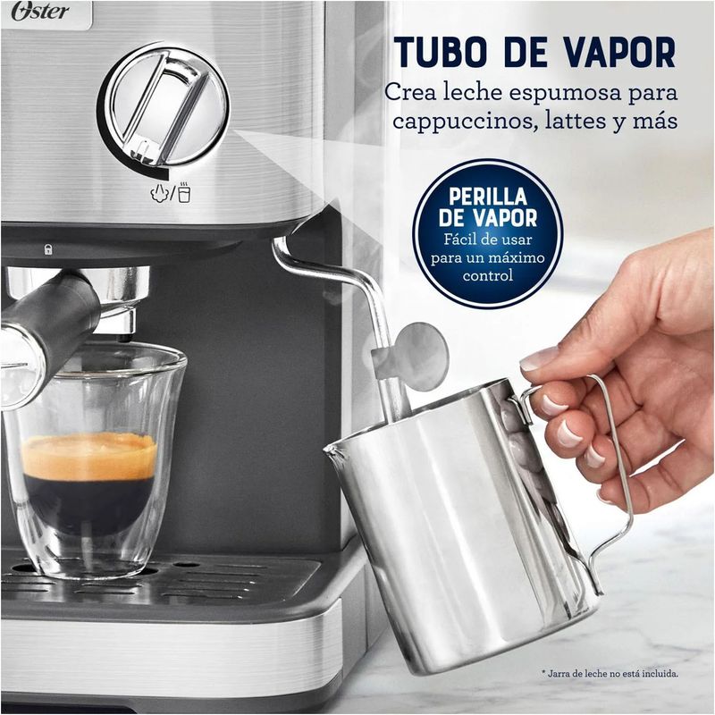 OSTER - Cafetera De Espresso Oster 15 Bares BVSTEM5502