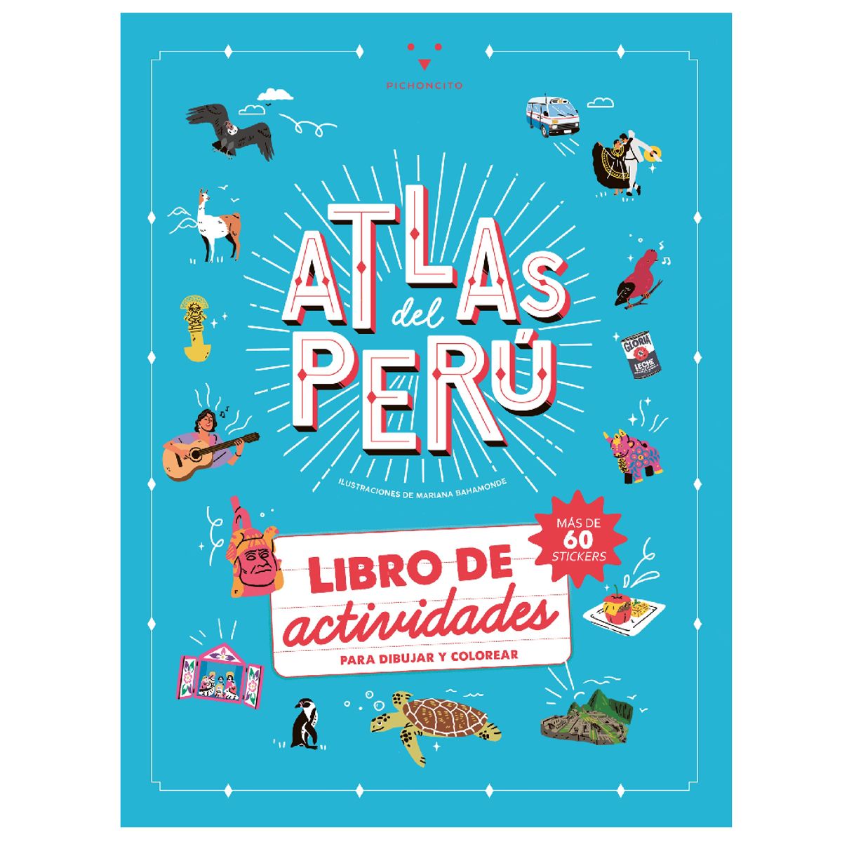 GENERICO - Libro de actividades Atlas del Perú Para dibujar y colorear