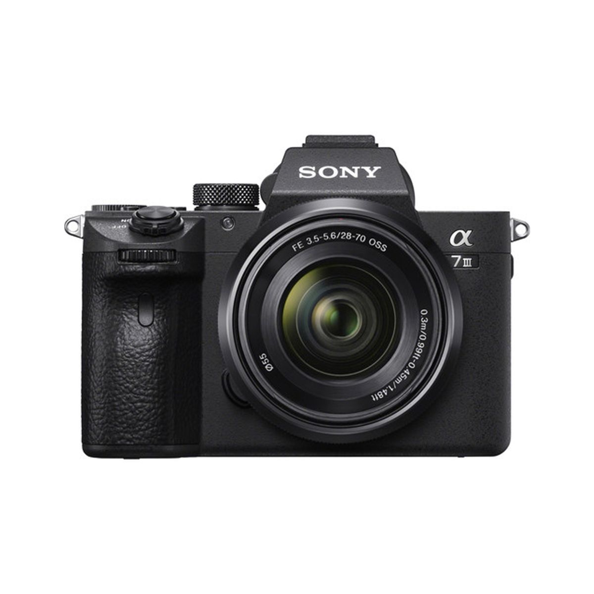 SONY - Camara Sony Alpha a7 III + Lente FE 28-70mm f35-56 OSS + estuche + mem 128Gb
