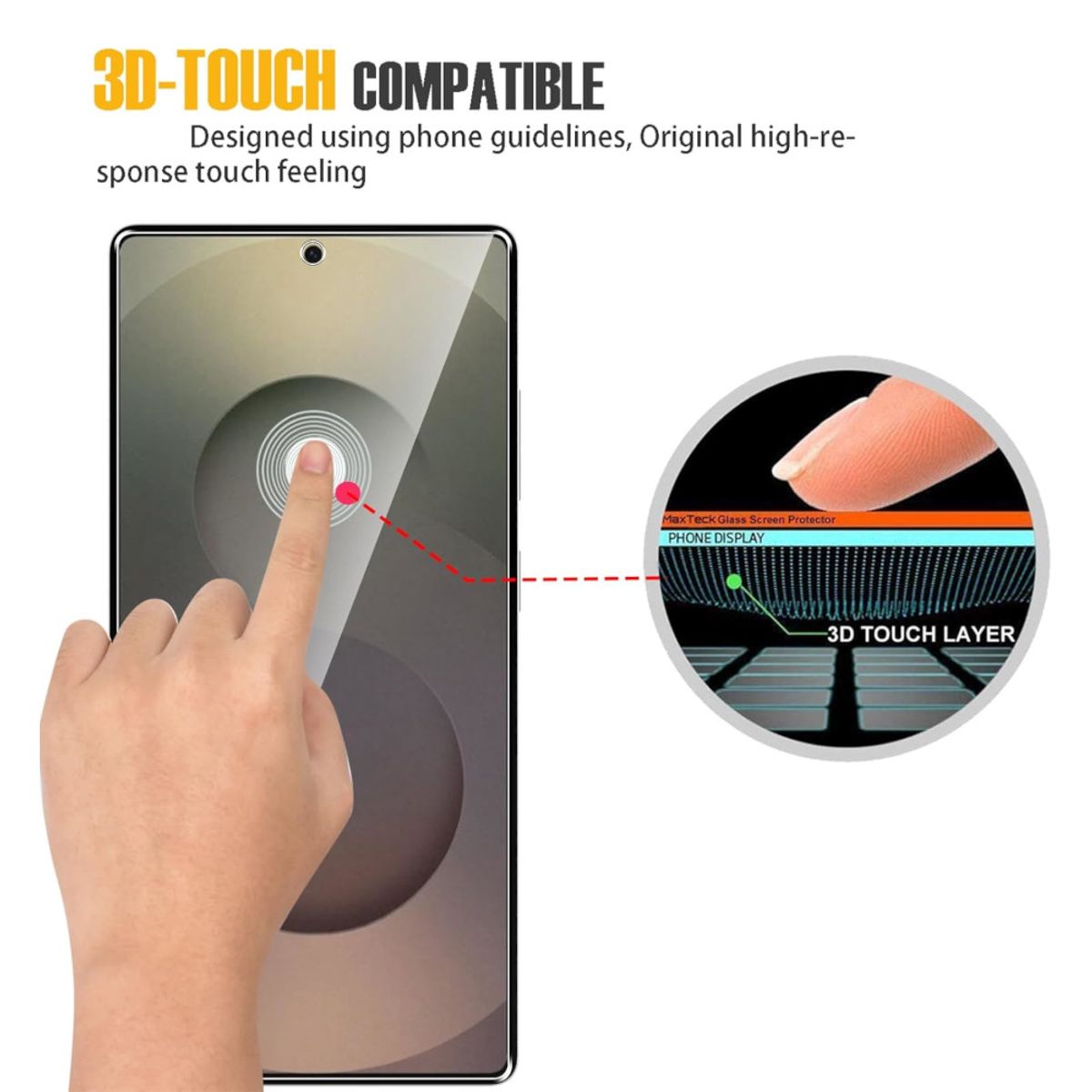 SUPER - Protector de Pantalla para Samsung Galaxy S25 Ultra Lector de Huella