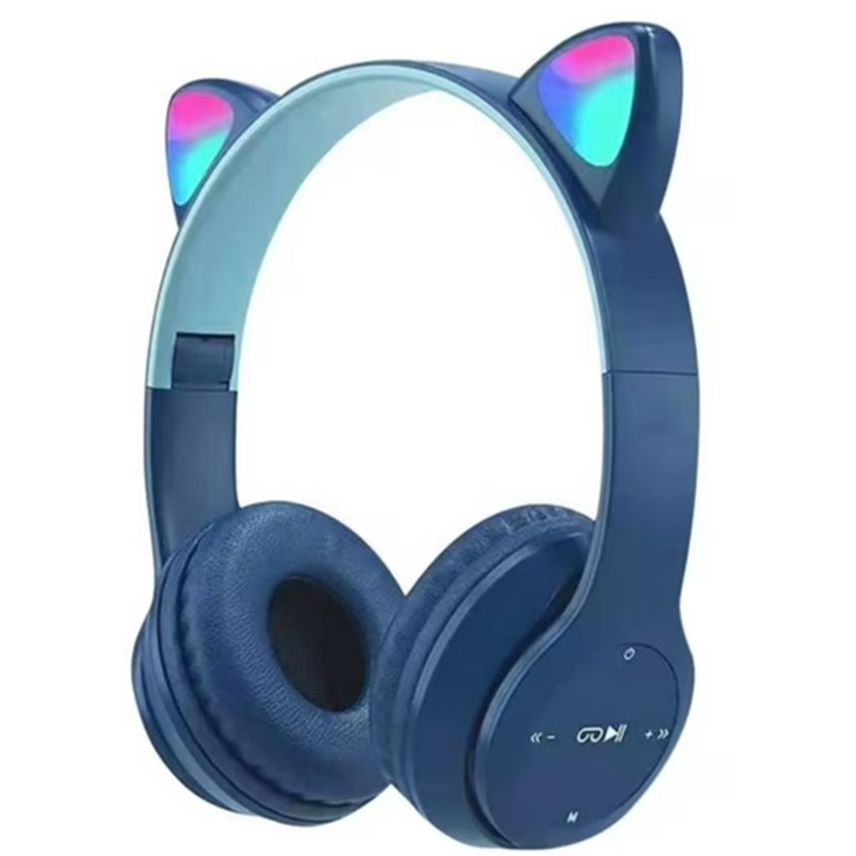 GENERICO - Audifonos Bluetooth Orejas de Gato ControlMP3Radio para HuaweiHonor