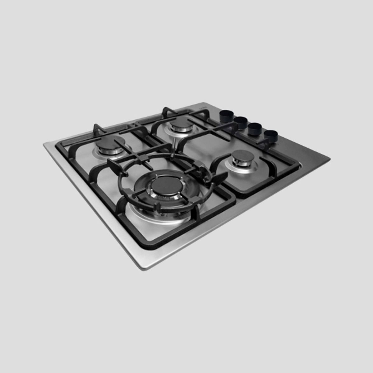 SOLE - Encimera Acero Inoxidable A Gas 58cm Sole SOLCO036V2