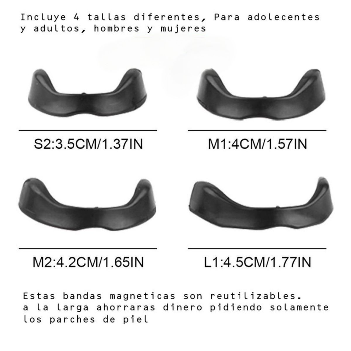 OEM - Tiras Nasales Anti ronquidos Magnéticas  x30 parches
