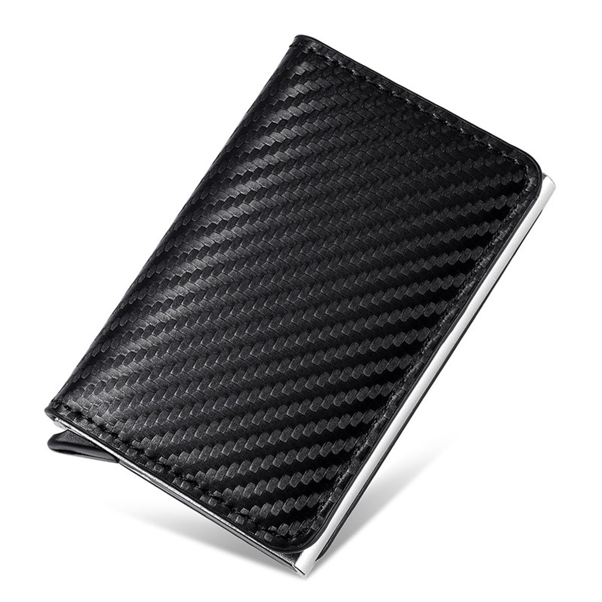 GENERICO - Billetera Compacta de Fibra de Carbono Ligera y Resistente