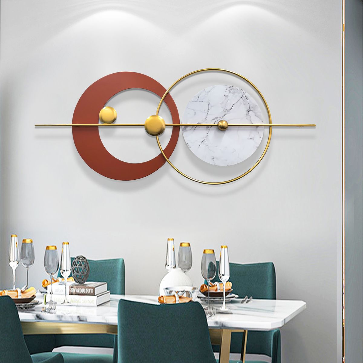 GENERICO - Adorno de Pared Moderno 120x50 cm Diseño Geométrico