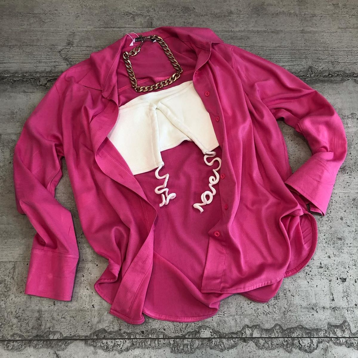 GENERICO - CAMISA OVERSIZE PARA MUJER