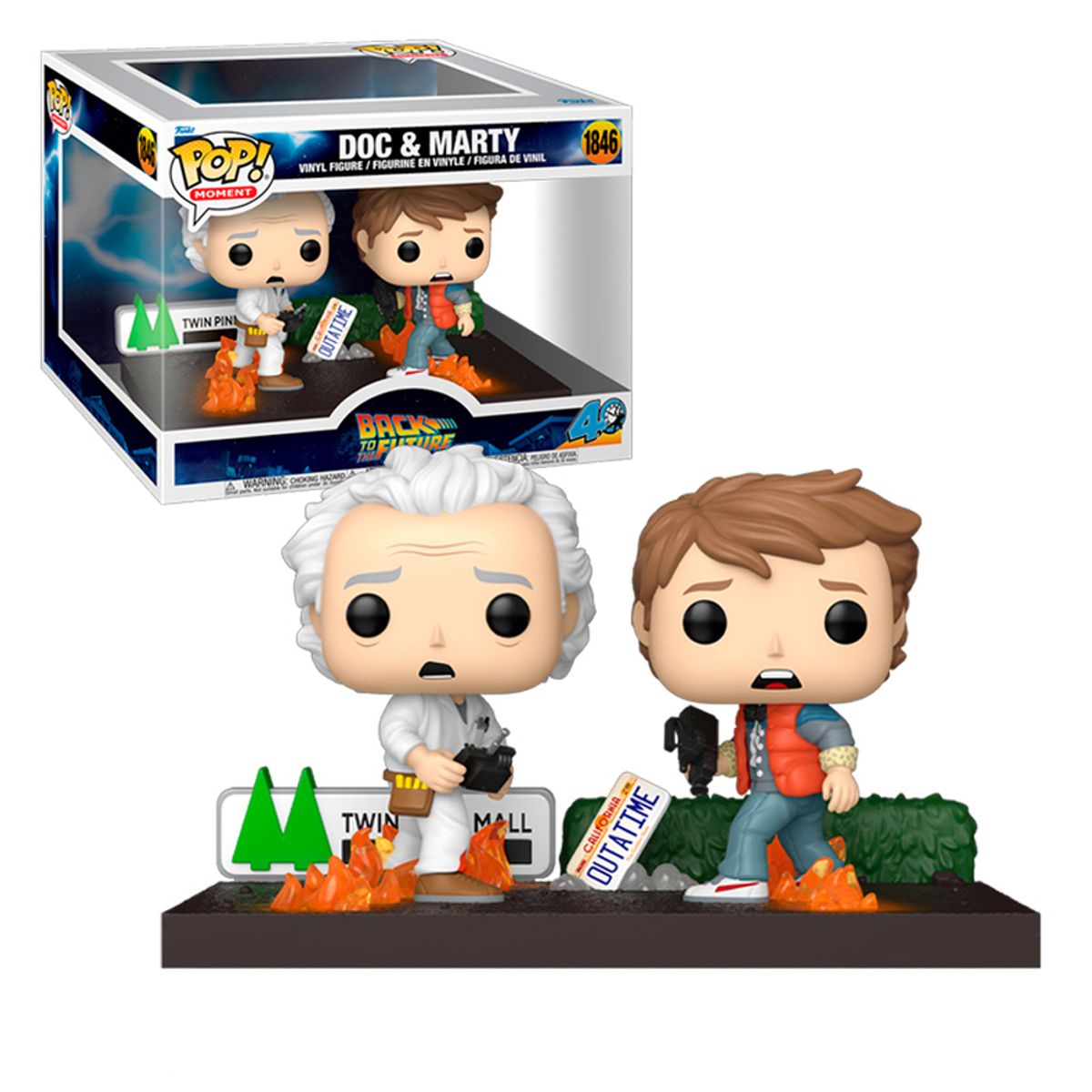 FUNKO - Funko Pop Volver al Futuro - Doc y Marty 1846