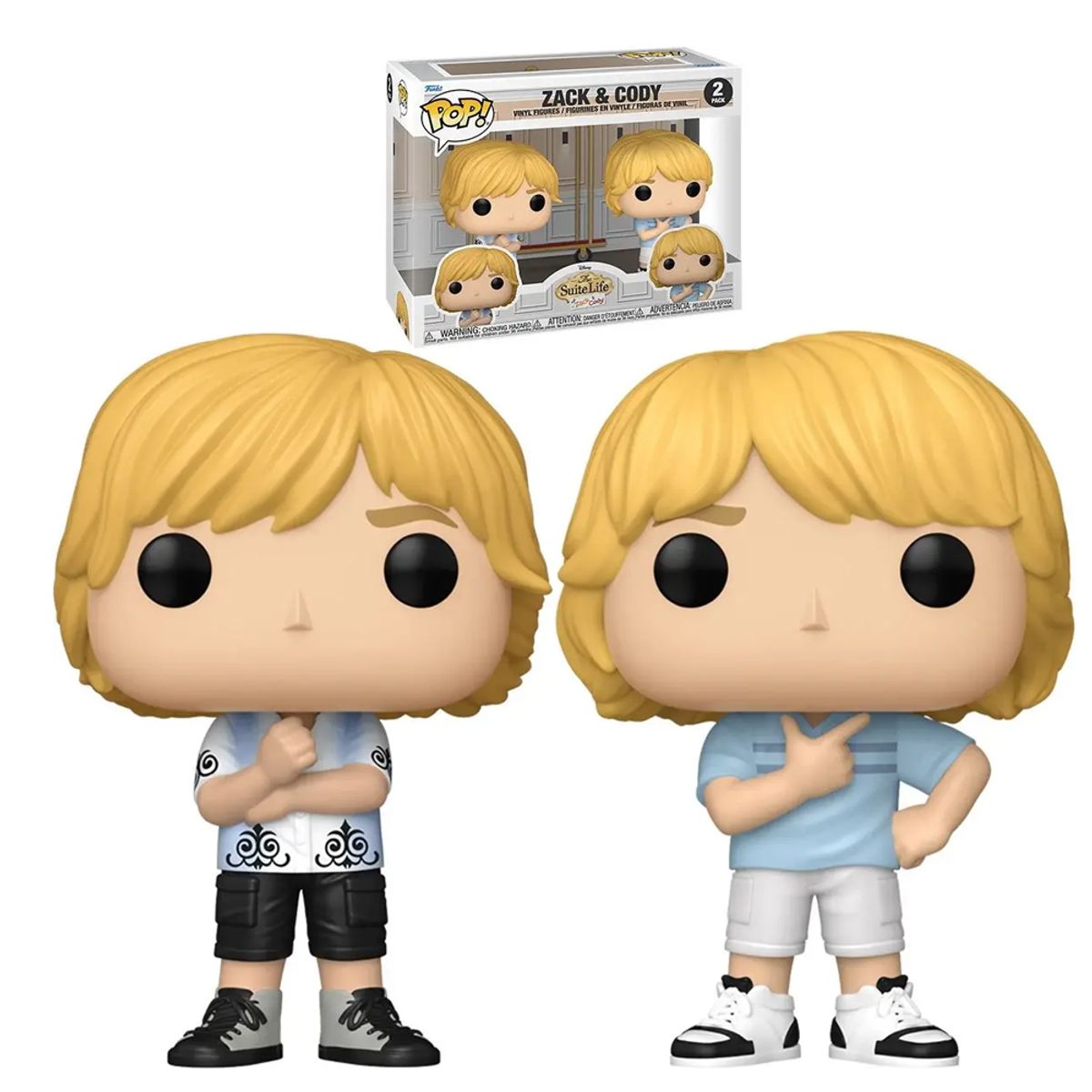 FUNKO - Funko Pop Zack & Cody - Zack & Cody 2-Pack