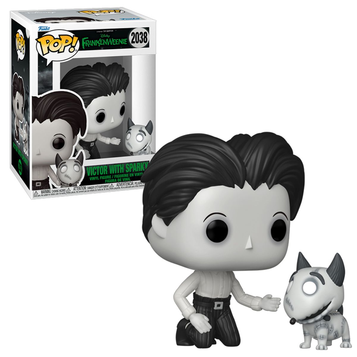 FUNKO - Funko Pop Frankenweenie - Victor con Sparky 2038