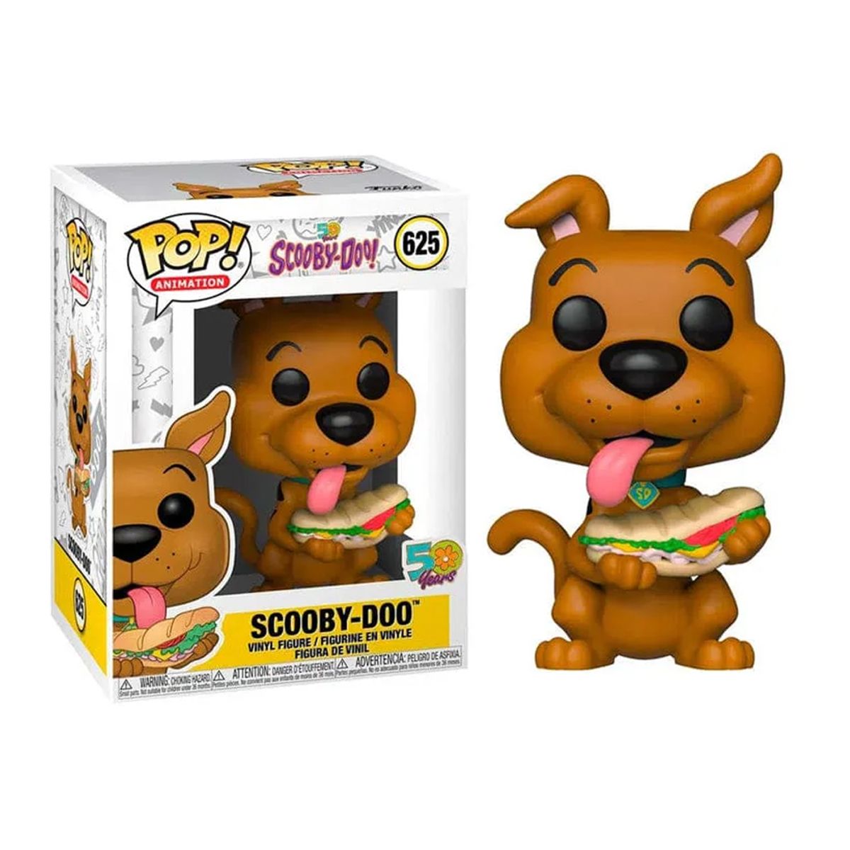 FUNKO - Funko Pop Scooby Doo - Scooby Doo con Sandwich 625