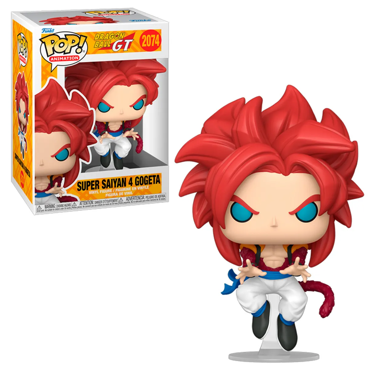 FUNKO - Funko Pop Dragon Ball GT - Super Saiyan 4 Gogeta 2074