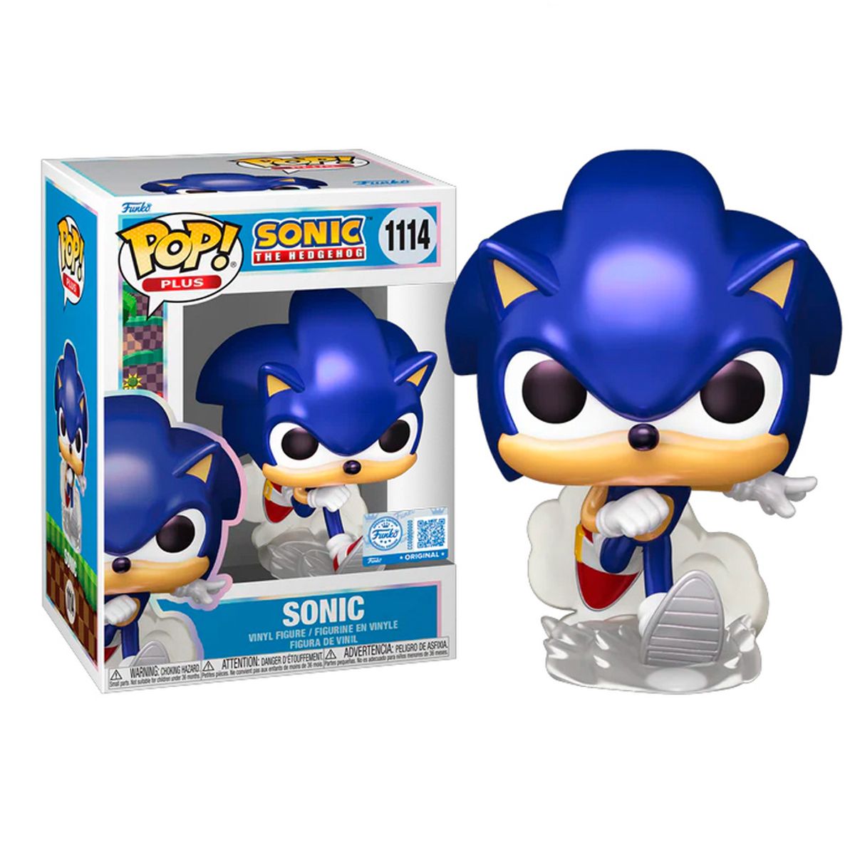 FUNKO - Funko Pop Sonic - Sonic Plus 1114