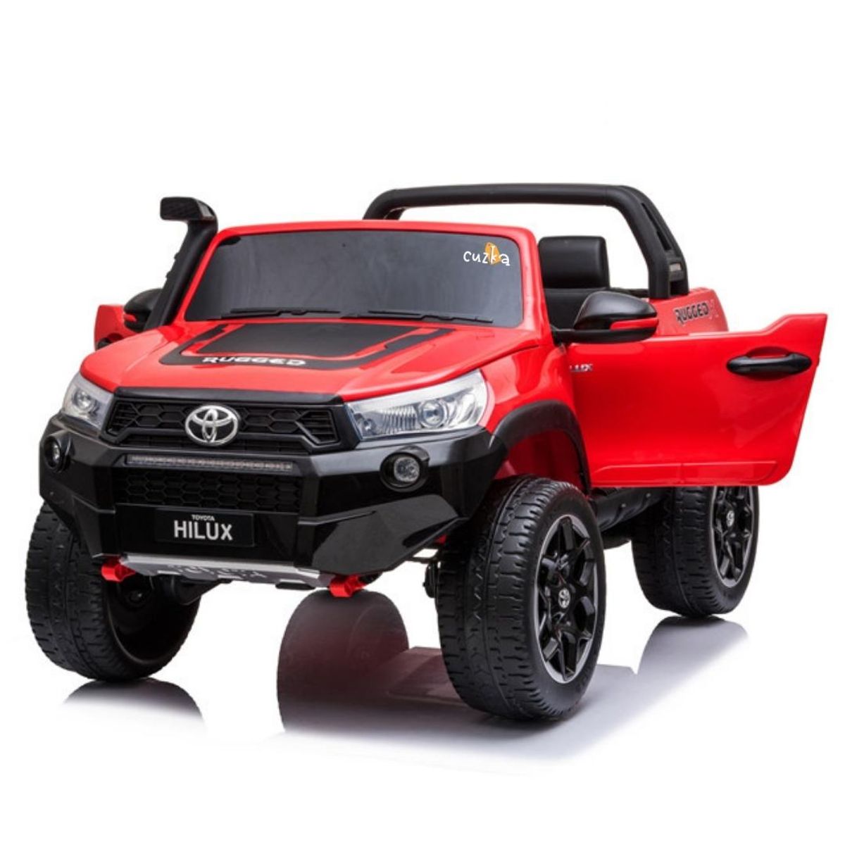 TOYOTA - Carro a Batería 4 x 4 HILUX RED