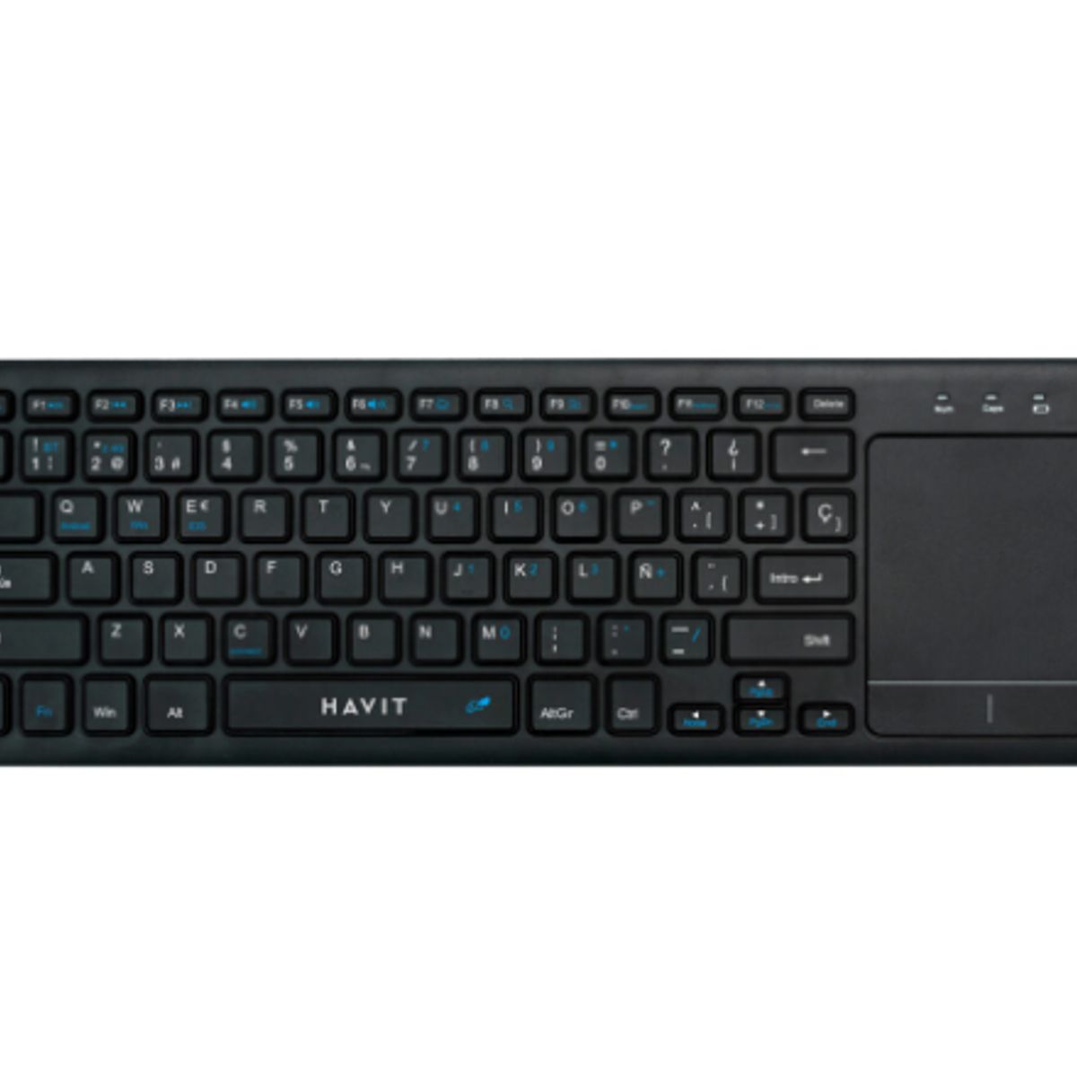 HALION - Teclado Inalambrico  KB234WB-SP TOUCH PAD INTEGRADO HALION