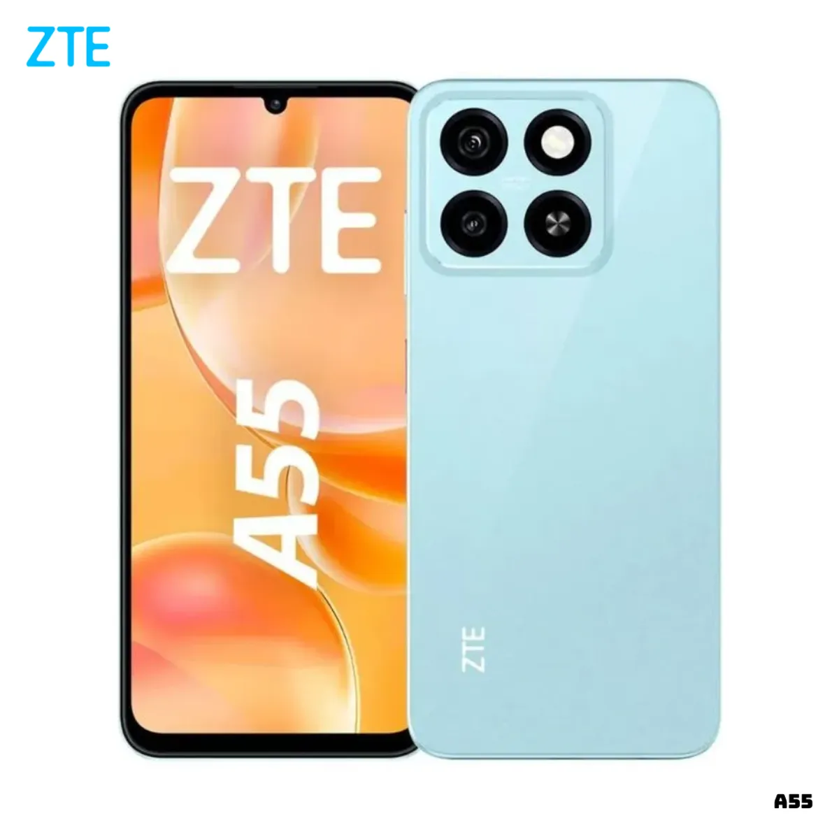 ZTE - CELULAR ZTE BLADE A55 4GB RAM 128GB ROM - AZUL