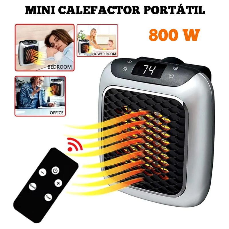 OEM - Mini Calefactor portátil Handy Heater 800 watts