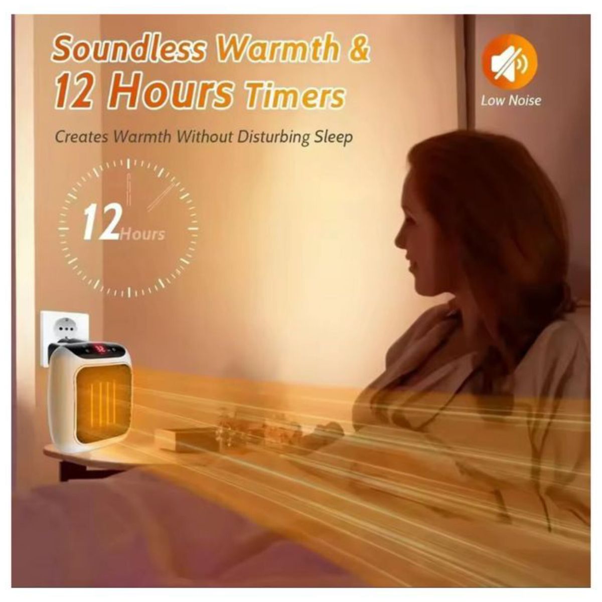 OEM - Mini Calefactor portátil Handy Heater 800 watts