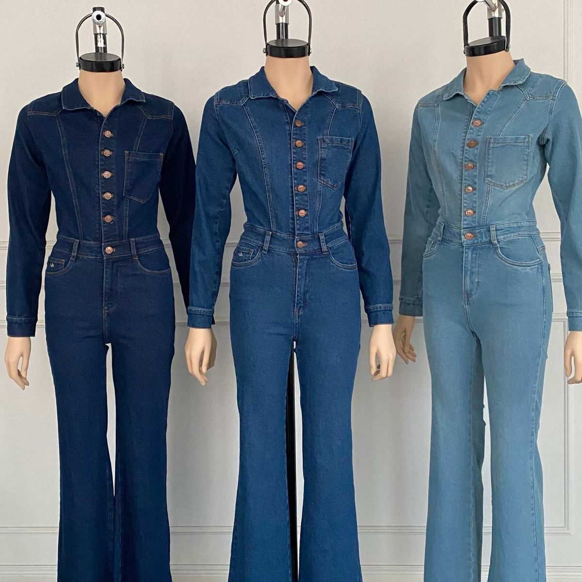 JHAN HIDS - Enterizo Denim Giorgia